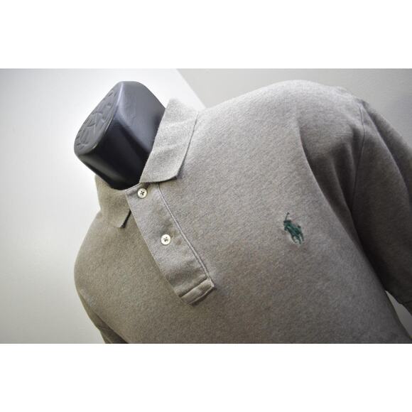 Polo Ralph Lauren Golf Polo Gray Short Sleeve Shirt Mens Size Large - Picture 2 of 8